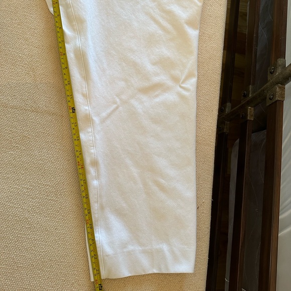 Spanx On-the-Go Slim Straight Ankle Pant Classic White Plus size 1X - Picture 6 of 6